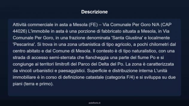 Immobile in asta di 290 m² in vendita a Mesola - Foto 5
