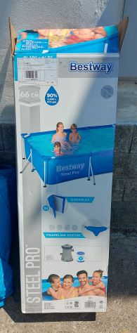 Piscina fuori terra bestway steel pro usata - Foto 2