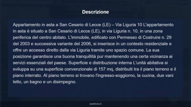 Immobile in asta di 157 m² in vendita a San Cesario di Lecce - Foto 8