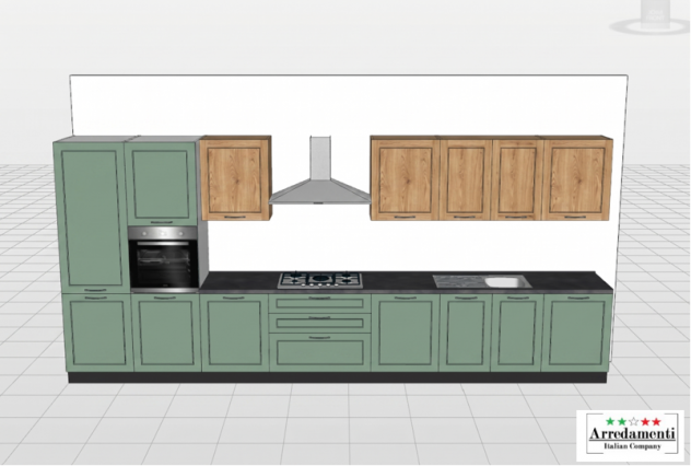 CUCINA NUOVA DA ESPOSIZIONE COMPLETA DI ELETTRODOMESTICI CUCINE COMPONIBILI - Foto 2