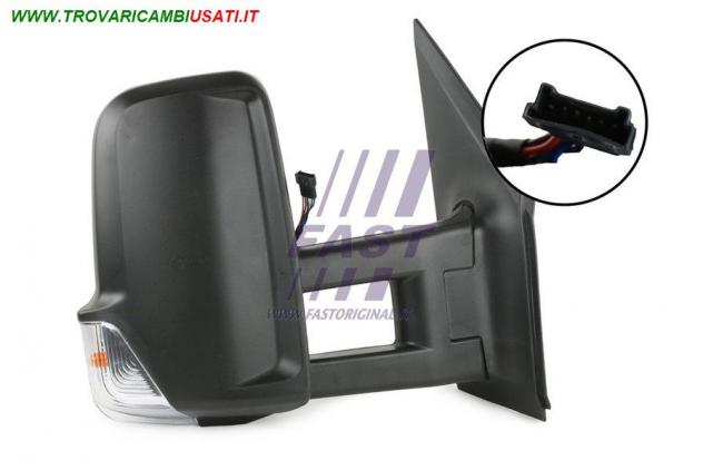 SPECCHIETTO MERCEDES SPRINTER 06 906 ELETTR LUNGO DX RISCALDATO 6 PIN FT88340