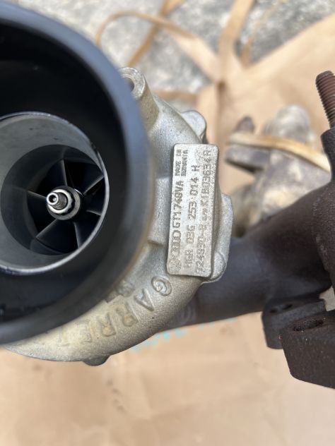 ❗️❗️❗️VENDUTO❗️❗️❗️Turbina usata Golf 5 2.0TDI 140cv Motore BKD - Foto 2