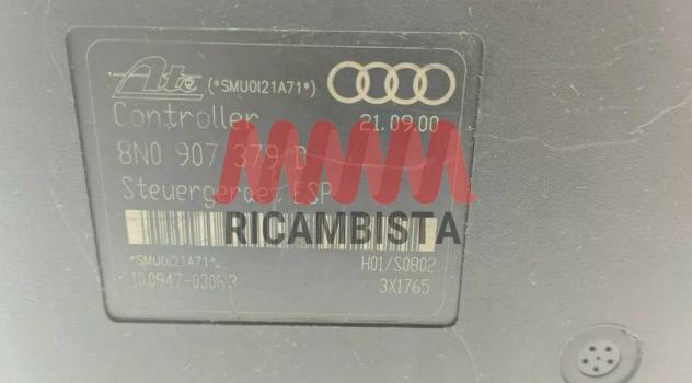 8N0907379D Audi TT 1.8 centralina ABS gruppo pompa ATE - Foto 4