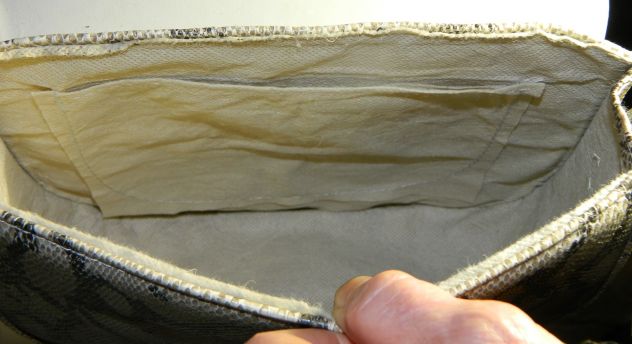 Borsa messenger pitone - Foto 2