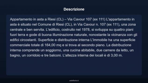 Immobile in asta di 164 m² in vendita a Riesi - Foto 11