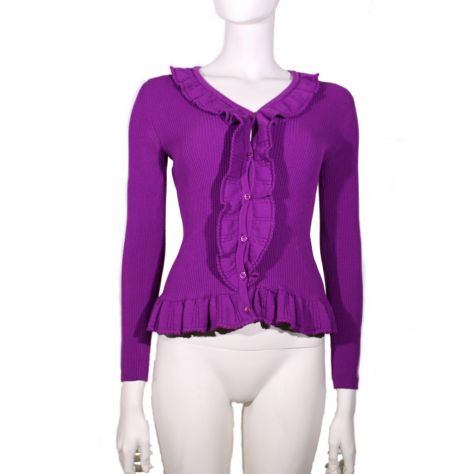 Cardigan viola Boutique Moschino - tg. 40