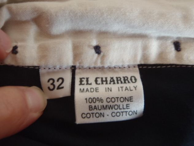 Pantaloni cotone uomo EL CHARRO - Foto 6
