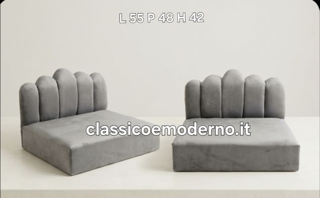 Cuccia lettino cane gatto velluto ecopelle legno su misura
