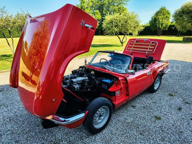 Triumph Spitfire 1300 Rosso Interni Neri 1980 Guida a Destra