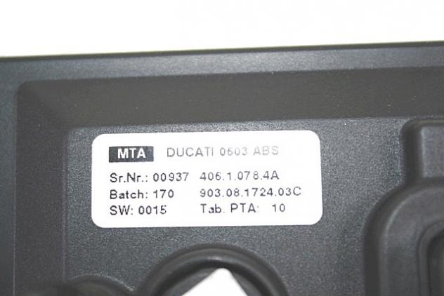 QUADRO STRUMENTAZIONE CONTACHILOMETRI DUCATI MULTISTRADA 1200 S 2010 - 2012 40610786A DASHBOARD INSTRUMENT DA RIPARARE - Foto 3