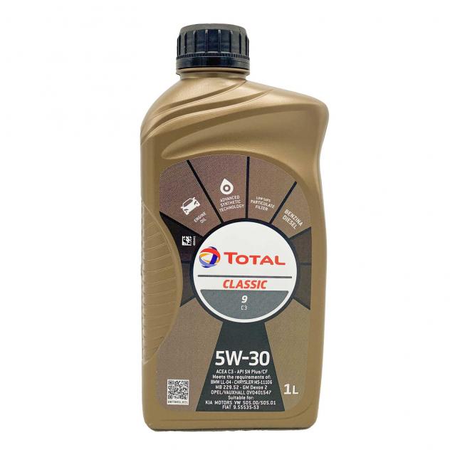 Olio motore Total Classic 9 5w30 C3 1 Lt