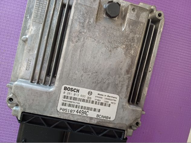 CALIBER CENTRALINA MOTORE DODGE CALIBER 2.0 CRD, CODICE B0SCH : 0281013693 Ce - Foto 3