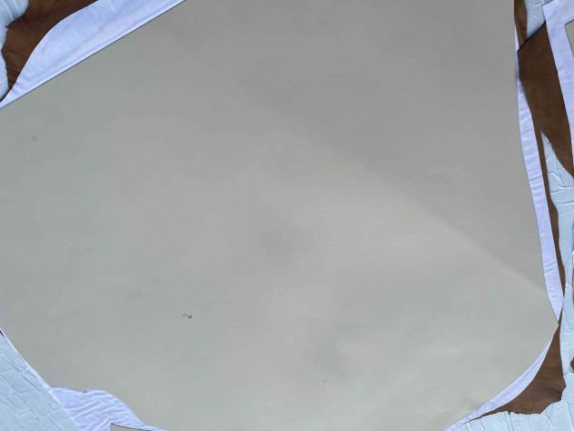 Scampoli pelle di vitello liscio Avorio accoppiati – Sp. 2,2 - Foto 7