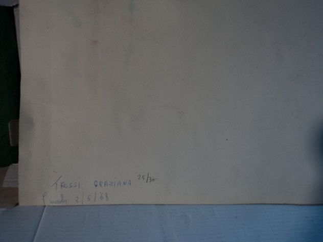 Dipinto Acquerello del 1968 (3) - Foto 2