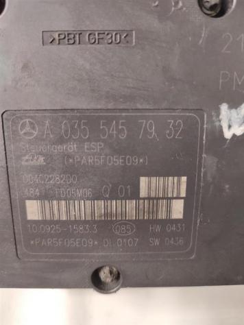 CENTRALINA ABS MERCEDES Classe C Berlina W203 A0355457932 A0054317512 diesel 2148 (0004) - Foto 4