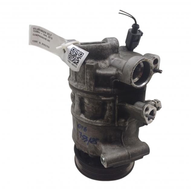 COMPRESSORE A/C VOLKSWAGEN Golf 7 Berlina 5Q0820803G CXX diesel 1598 (12) - Foto 3