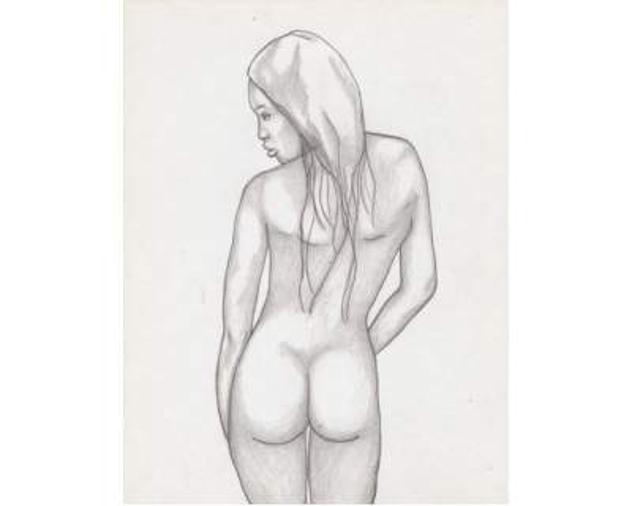 Dipinti e disegni nudo artistico bn e colori 35 x 50 cm - Foto 2