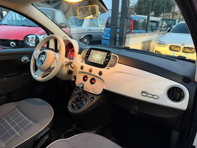 Fiat 500 1.2 Lounge - AUTOMATICA - E6D - 34.000km - SUPERPREZZO - Foto 9