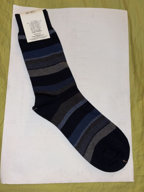 CALZE NUOVE CON CARTELLINO IN COTONE INVERNALE DA UOMO”DeBert”MADE IN ITALY - Foto 7