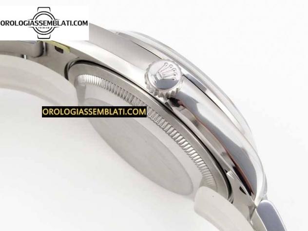 REPLICA Rolex OYSTER PERPETUAL 36MM 126000 BEST EDITION 904L STEEL BUBBLE DIAL ON SS BRACELET A2824 - Foto 8