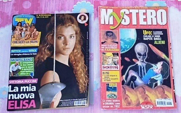 PARTE 2, VENDITA COLLEZIONE RIVISTE, MAGAZINE, DOCUMENTARI DI VARI GENERI