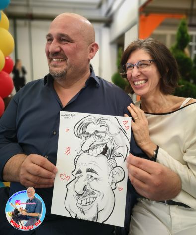 Animazione per matrimoni con caricature LIVE in tre minuti - Foto 4