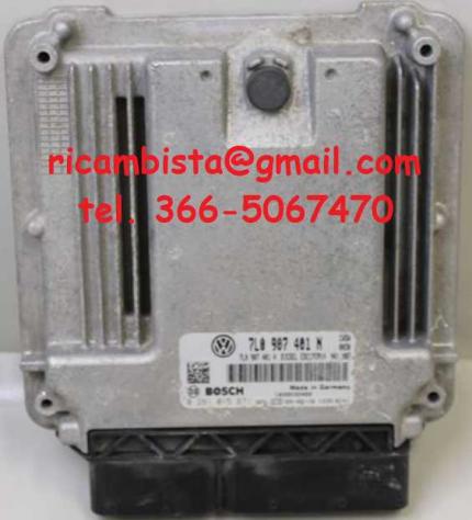 0281015871 7L0907401N Volkswagen Touareg 3.0 centralina motore