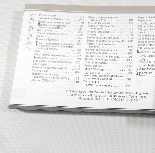 LIBRETTO USO E MANUTENZIONE JEEP Renegade Serie (1418) - Foto 15