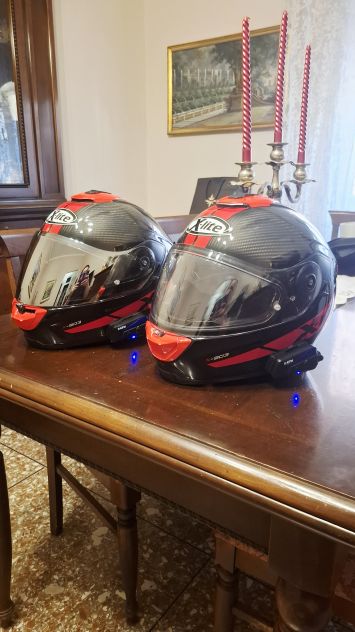Caschi XLITE Ultra Carbon con Interfono tg L - Foto 2