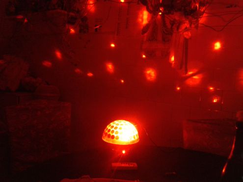 PROIETTORE DI EFFETTI LUCE RGB CRISTAL MAGIC BALL CON AMPLIFICATORE - Foto 4