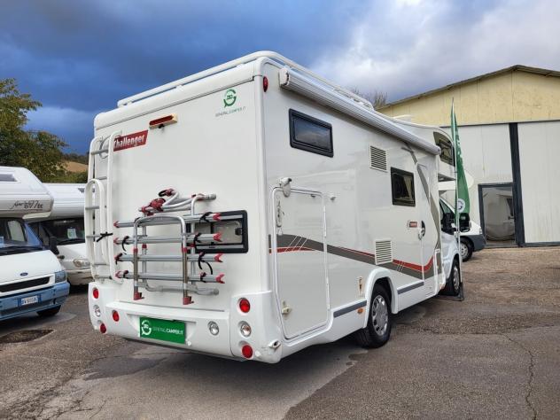 CAMPER CHALLENGER FORD MANSARDATO 6 POSTI GARAGE MATRIMONIALE CLIMA FOTOVOLTAICO WEBASTO GENERALI USATI 473 - Foto 4