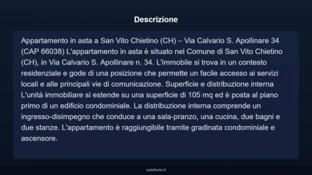 Immobile in asta di 105 m² in vendita a San Vito Chietino - Foto 4