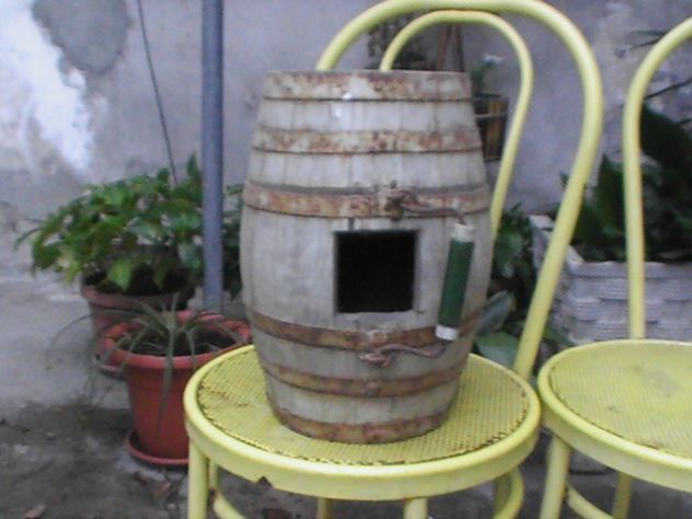 ANTICA BOTTICELLA IN LEGNO
