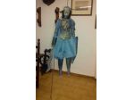 ANTICO BURATTINO MARIONETTA GUERRIERO PUPO SICILIANO