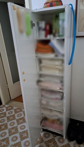 MOBILE BIANCO LAMINATO A SCAFFALI - Foto 3