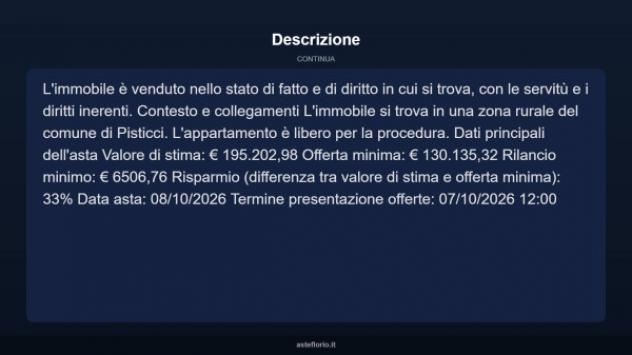 Immobile in asta di 143 m² in vendita a Pisticci - Foto 18