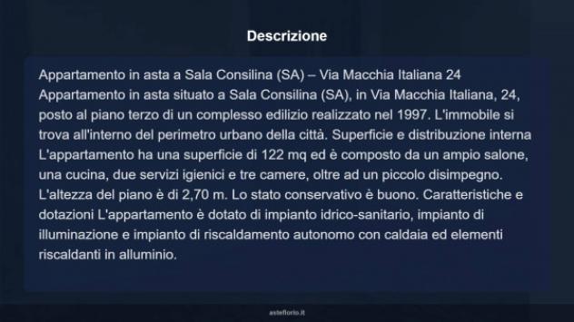 Immobile in asta di 122 m² con più di 5 locali in vendita a Sala Consilina - Foto 11