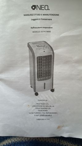 Raffrescatore Evaporativo NEO SLD-4 – come nuovo! - Foto 7