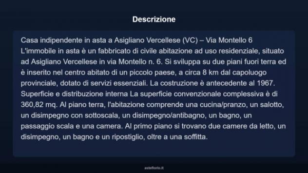 Immobile in asta di 247 m² in vendita a Asigliano Vercellese - Foto 14