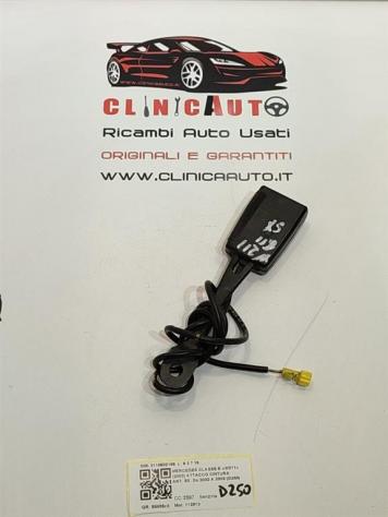 AGGANCIO CINTURA DI SICUREZZA ANT SX MERCEDES Classe E Berlina W211 2118602169 112913 (0207) - Foto 2