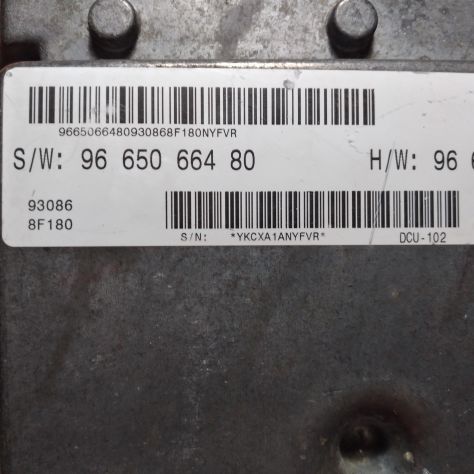 CENTRALINA MOTORE Visteon Engine ECU, Fiat Ducato 2.2, SW9665066480, S/W 96 650 - Foto 6