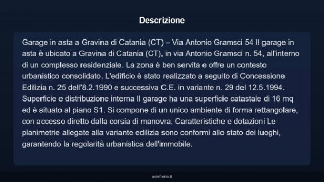 Immobile in asta di 16 m² in vendita a Gravina di Catania - Foto 4