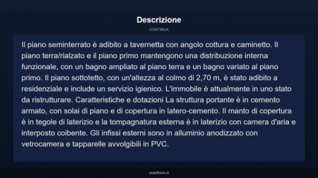 Immobile in asta di 248 m² con più di 5 locali in vendita a Castrolibero - Foto 5