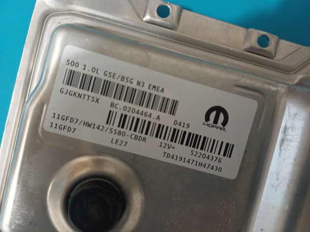 centralina motore FIAT 500 L 330 52204376 - Foto 3