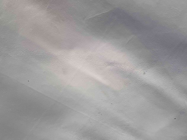 Pellame ovino liscio bianco satinato accoppiato – Sp. 2,0 - Foto 6