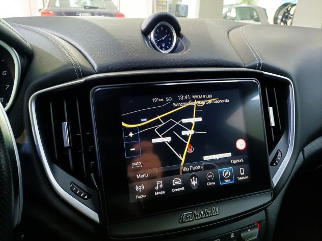 Maserati Ghibli GRANSPORT 3.0 BT V6 350CV AUT. NAV PELLE CERCHI 20 - Foto 9