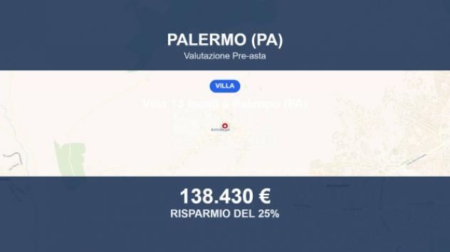 Immobile in asta di 1500 m² con più di 5 locali in vendita a Palermo
