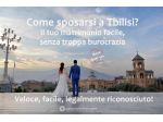 Sposarsi a Tbilisi la soluzione alla burocrazia per il tuo amore straniero