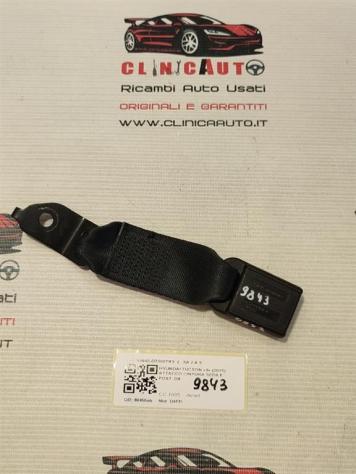 AGGANCIO CINTURA DI SICUREZZA POSTERIORE HYUNDAI Tucson serie 89845-D7000TRY DX (15) - Foto 2