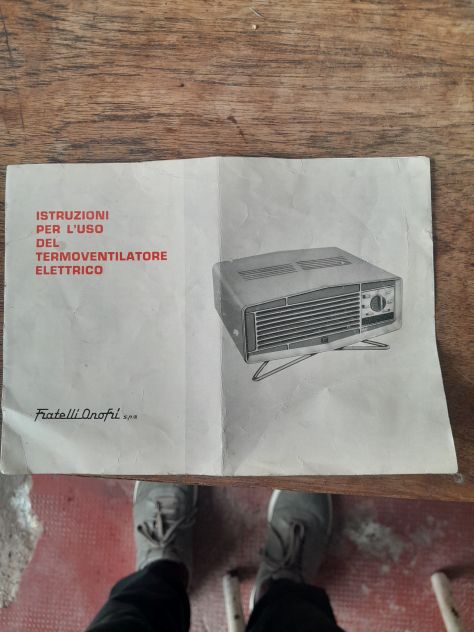 termoventilatore elettrico vintage - Foto 4